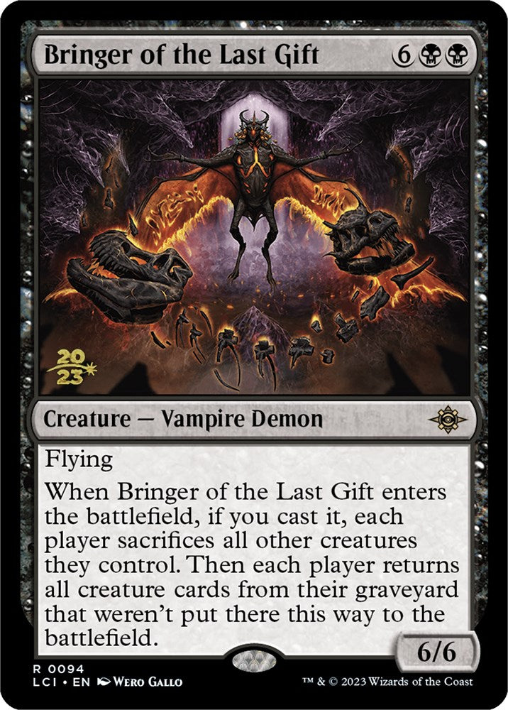 Bringer of the Last Gift [The Lost Caverns of Ixalan Prerelease Cards] | Play N Trade Winnipeg