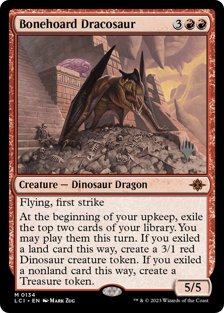 Bonehoard Dracosaur (Promo Pack) [The Lost Caverns of Ixalan Promos] | Play N Trade Winnipeg