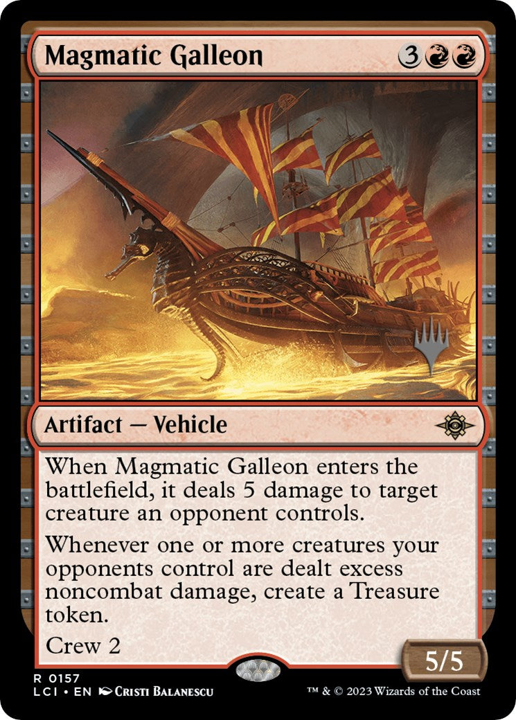 Magmatic Galleon (Promo Pack) [The Lost Caverns of Ixalan Promos] | Play N Trade Winnipeg