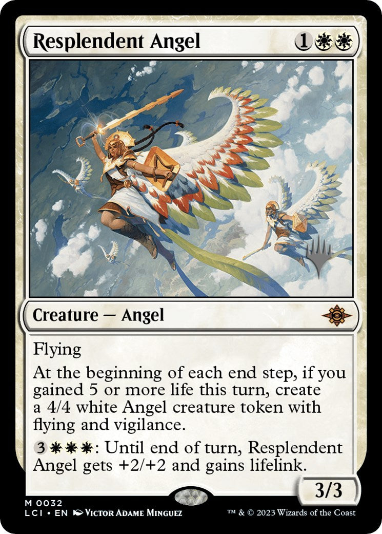 Resplendent Angel (Promo Pack) [The Lost Caverns of Ixalan Promos] | Play N Trade Winnipeg