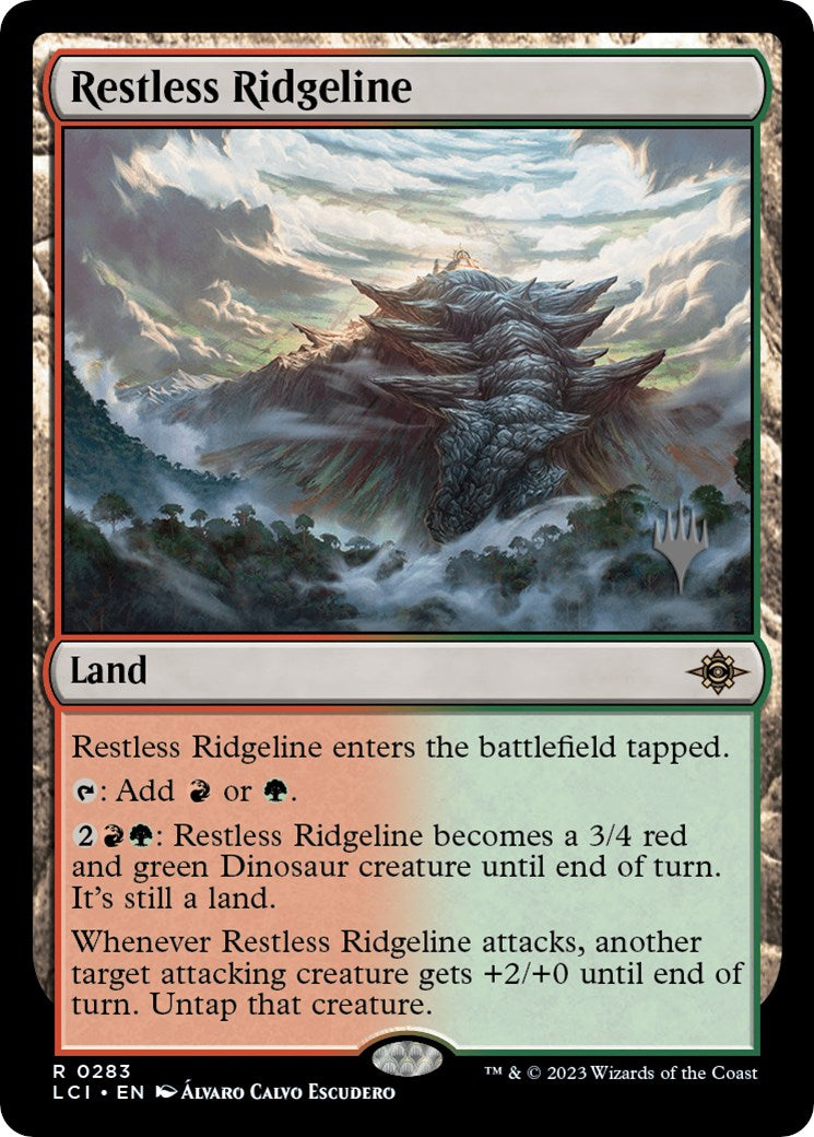 Restless Ridgeline (Promo Pack) [The Lost Caverns of Ixalan Promos] | Play N Trade Winnipeg