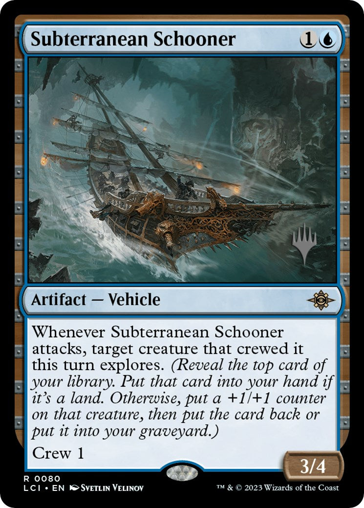 Subterranean Schooner (Promo Pack) [The Lost Caverns of Ixalan Promos] | Play N Trade Winnipeg