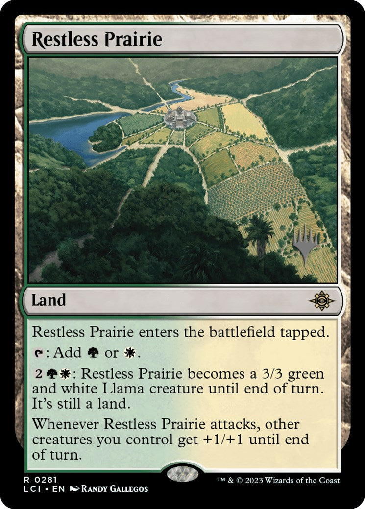 Restless Prairie (Promo Pack) [The Lost Caverns of Ixalan Promos] | Play N Trade Winnipeg