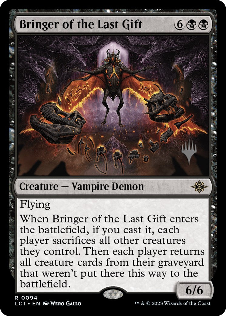 Bringer of the Last Gift (Promo Pack) [The Lost Caverns of Ixalan Promos] | Play N Trade Winnipeg