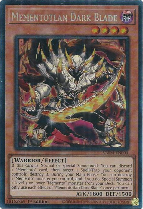 Mementotlan Dark Blade (CR) [VASM-EN004] Collector's Rare | Play N Trade Winnipeg