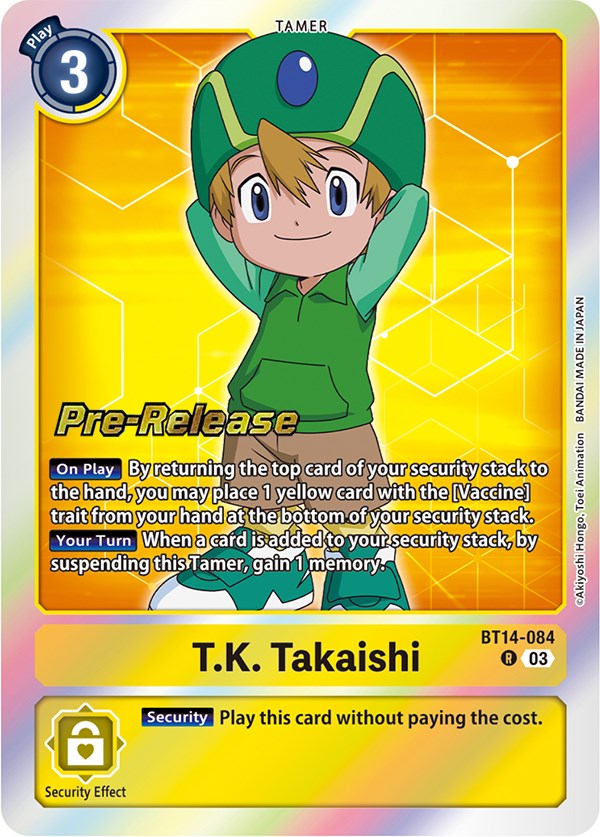 T.K. Takaishi [BT14-084] [Blast Ace Pre-Release Cards] | Play N Trade Winnipeg