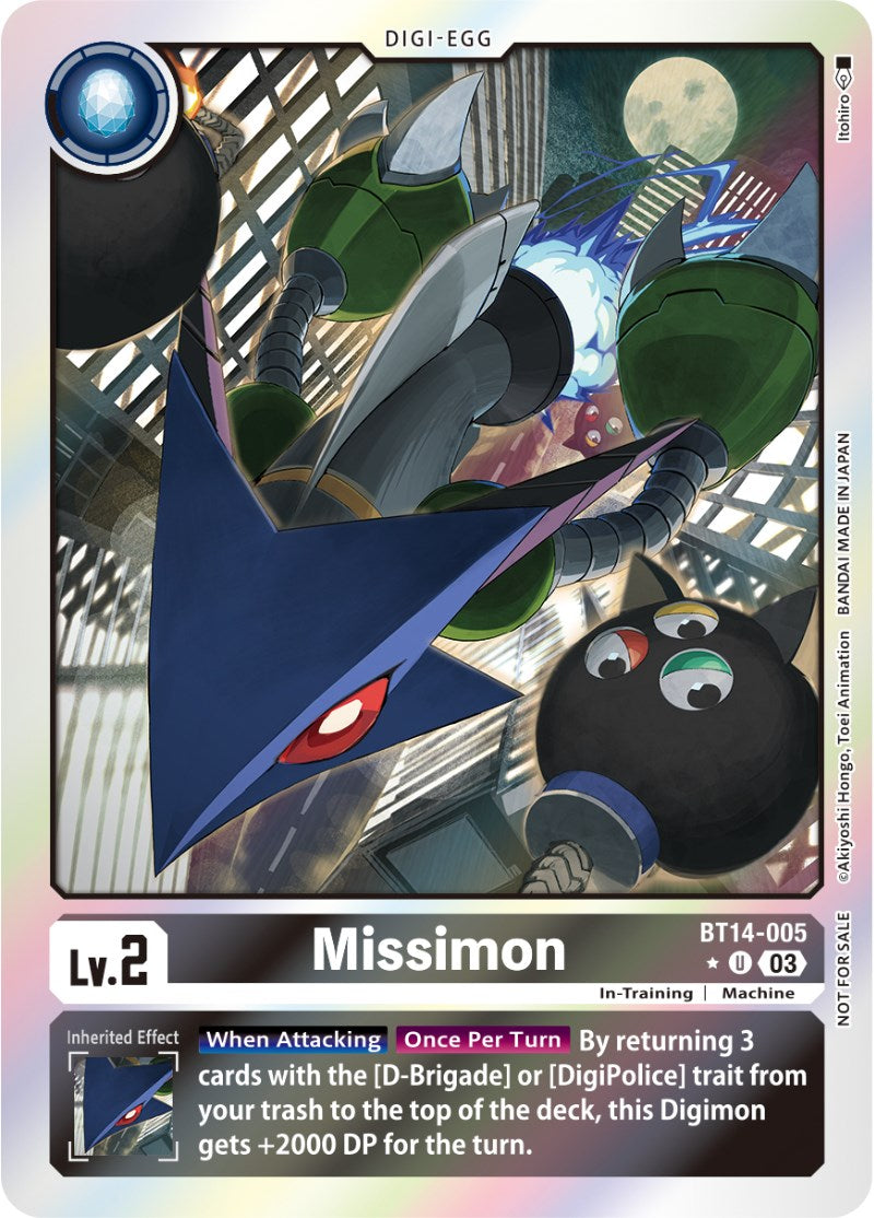 Missimon [BT14-005] (Blast Ace Box Promotion Pack) [Blast Ace] | Play N Trade Winnipeg