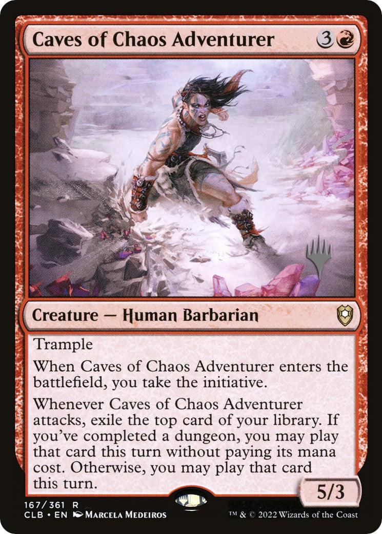 Caves of Chaos Adventurer (Promo Pack) [The Lost Caverns of Ixalan Promos] | Play N Trade Winnipeg