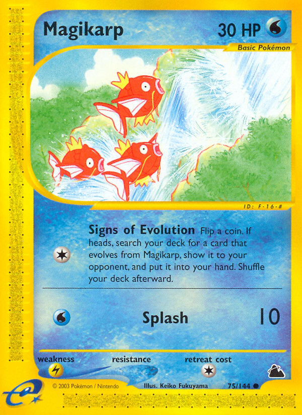 Magikarp (75/144) [Skyridge] | Play N Trade Winnipeg