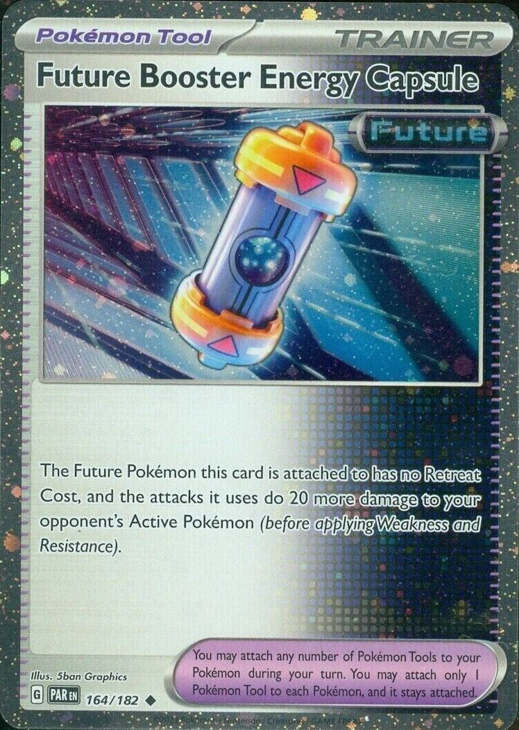 Future Booster Energy Capsule (164/182) (Cosmos Holo) [Scarlet & Violet: Paradox Rift] | Play N Trade Winnipeg