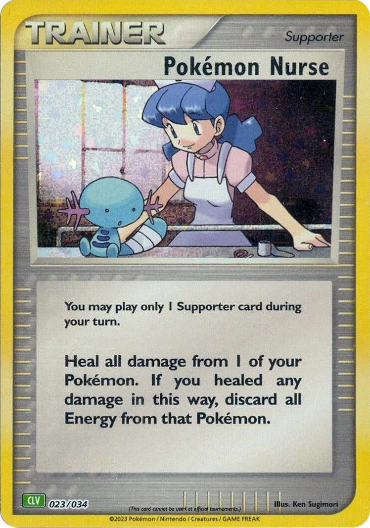 Pokemon Nurse (023/034) [Trading Card Game Classic] | Play N Trade Winnipeg