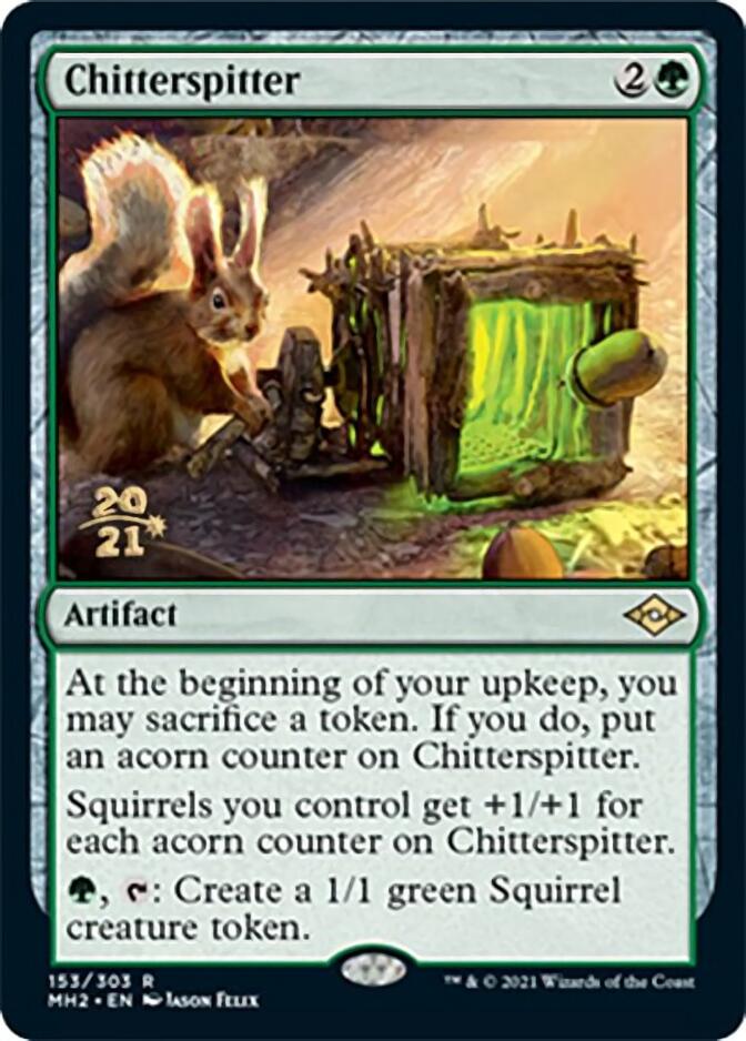 Chitterspitter [Modern Horizons 2 Prerelease Promos] | Play N Trade Winnipeg