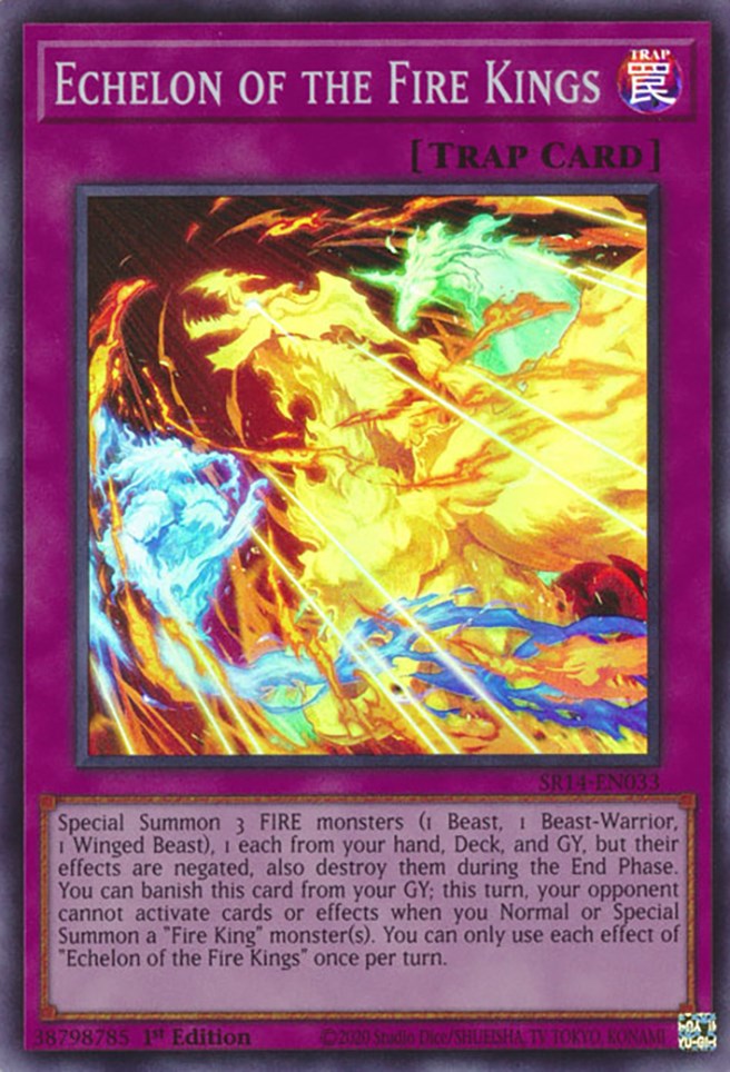 Echelon of the Fire Kings [SR14-EN033] Super Rare | Play N Trade Winnipeg