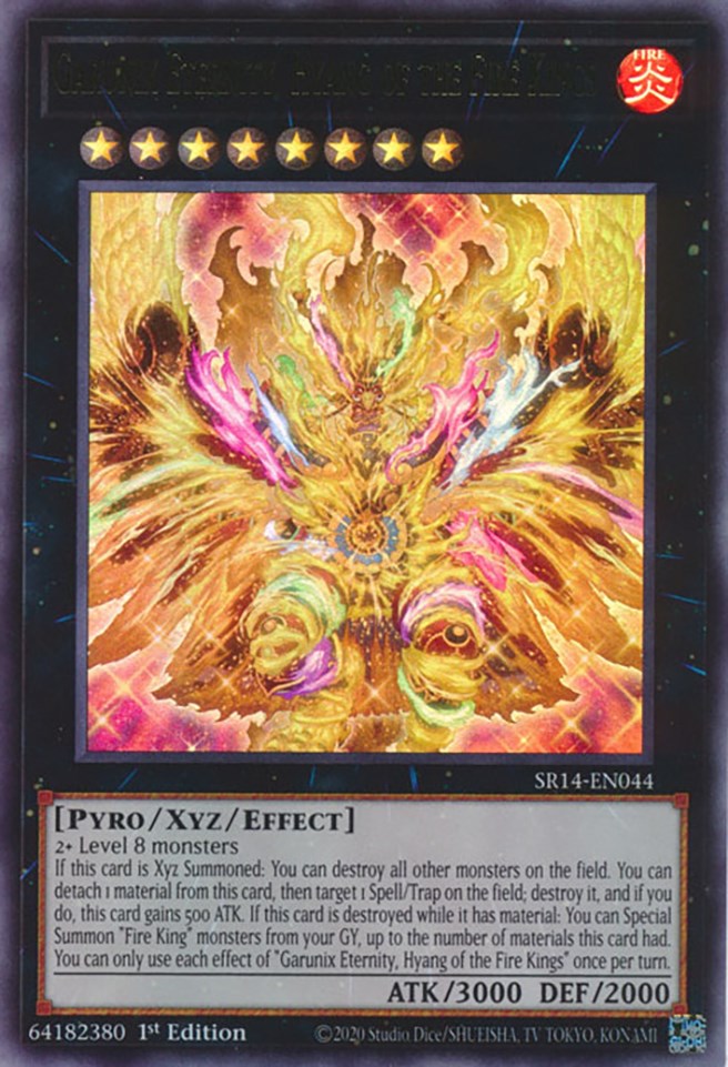 Garunix Eternity, Hyang of the Fire Kings [SR14-EN044] Ultra Rare | Play N Trade Winnipeg