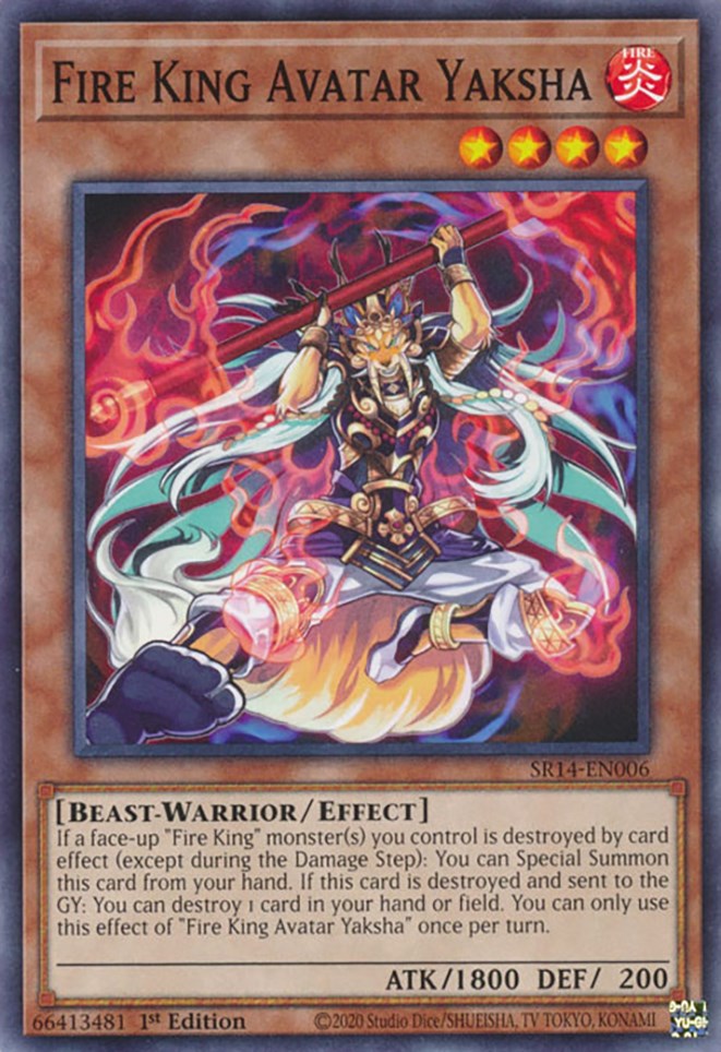 Fire King Avatar Yaksha [SR14-EN006] Common | Play N Trade Winnipeg