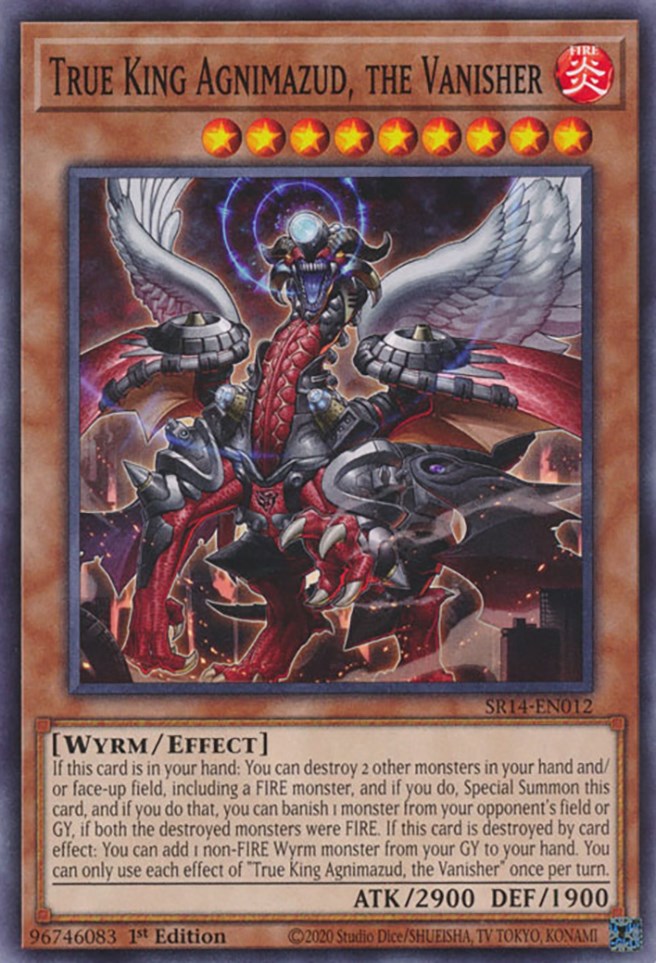 True King Agnimazud, the Vanisher [SR14-EN012] Common | Play N Trade Winnipeg