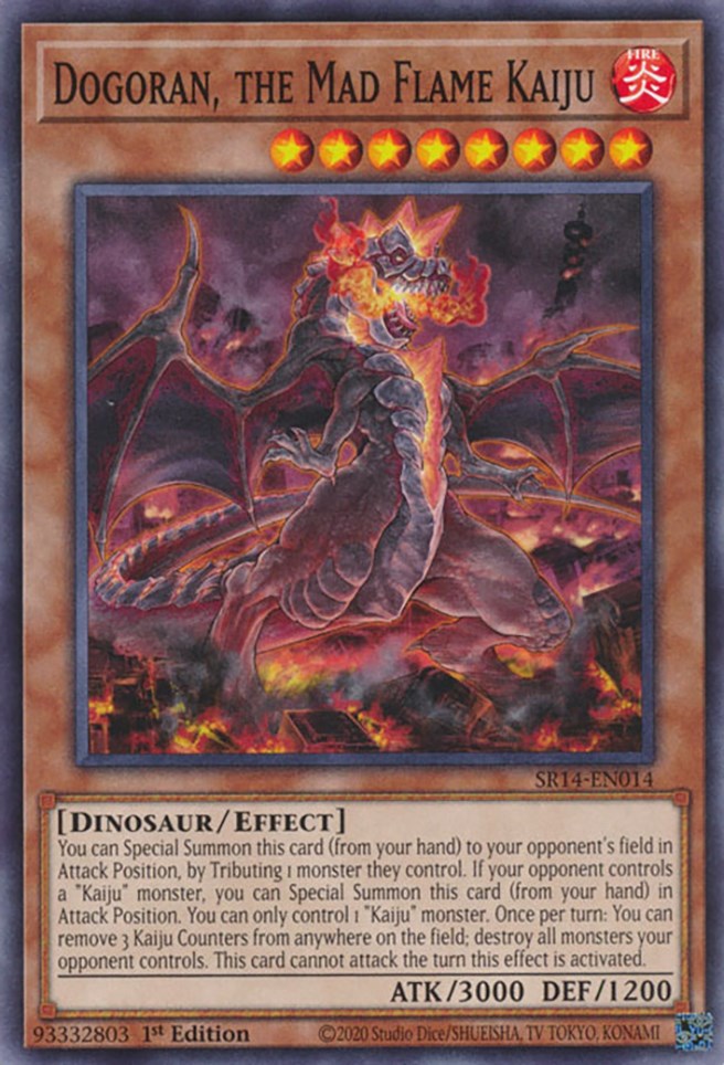 Dogoran, the Mad Flame Kaiju [SR14-EN014] Common | Play N Trade Winnipeg