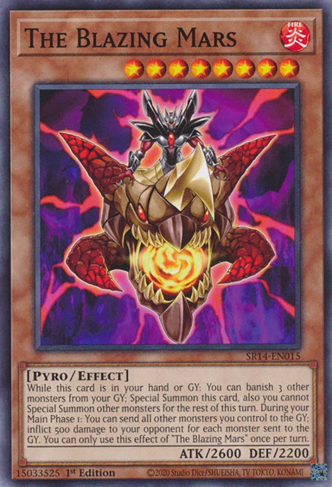 The Blazing Mars [SR14-EN015] Common | Play N Trade Winnipeg