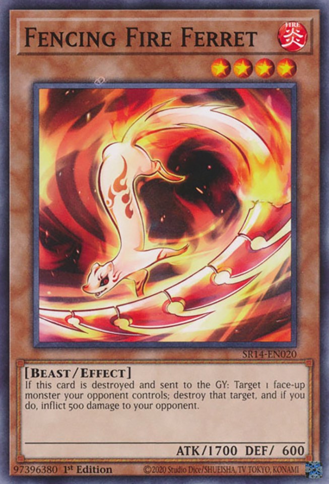Fencing Fire Ferret [SR14-EN020] Common | Play N Trade Winnipeg
