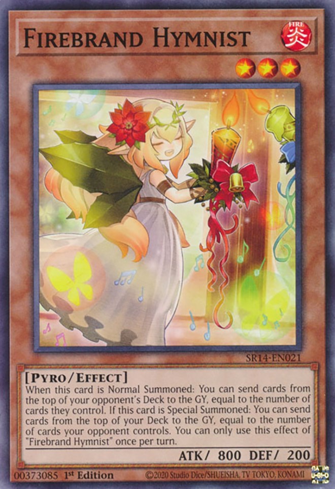 Firebrand Hymnist [SR14-EN021] Common | Play N Trade Winnipeg