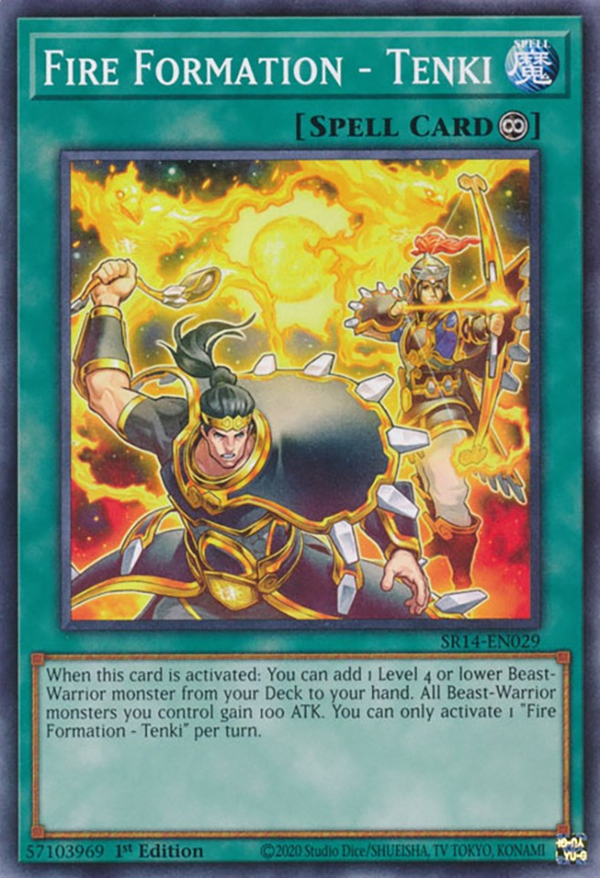 Fire Formation - Tenki [SR14-EN029] Common | Play N Trade Winnipeg