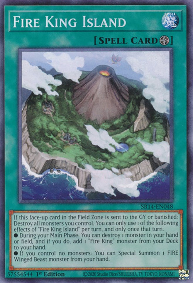 Fire King Island [SR14-EN048] Common | Play N Trade Winnipeg