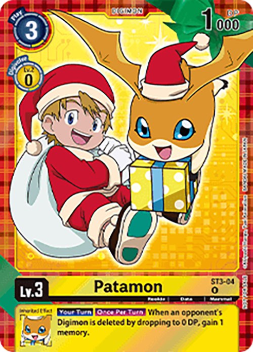 Patamon [ST3-04] (Winter Holiday 2023) [Starter Deck: Heaven's Yellow] | Play N Trade Winnipeg