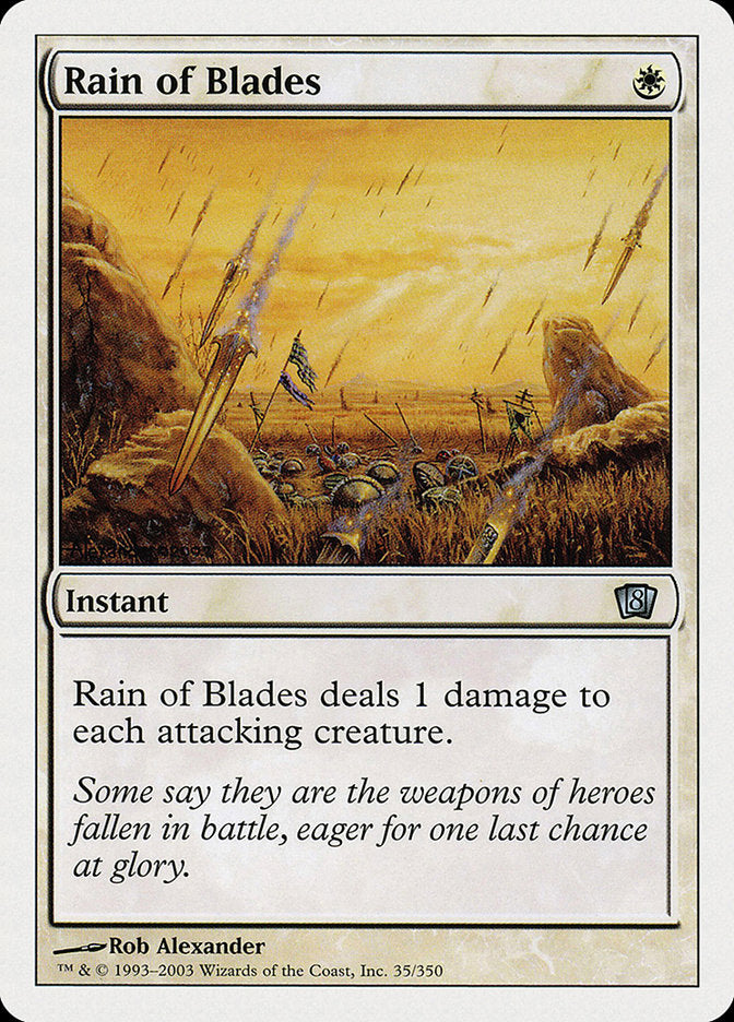 Rain of Blades [Eighth Edition] | Play N Trade Winnipeg