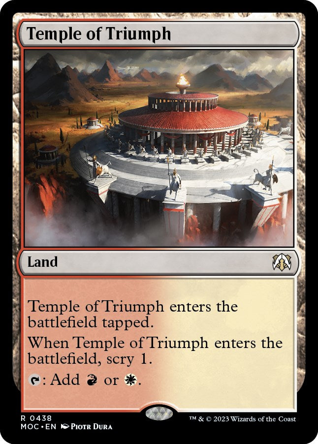 Temple of Triumph [March of the Machine Commander] | Play N Trade Winnipeg