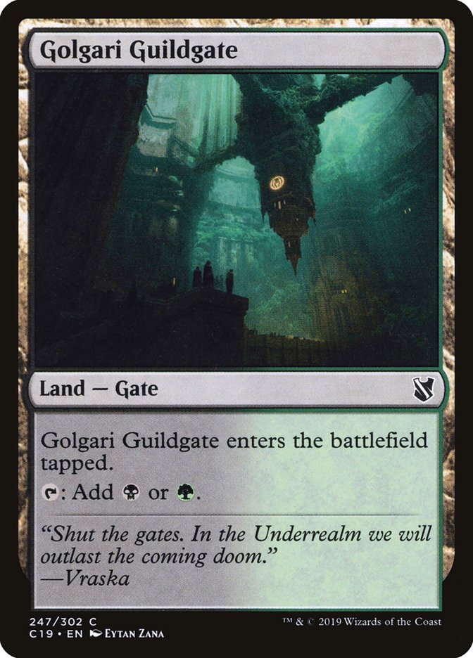 Golgari Guildgate [Commander 2019] | Play N Trade Winnipeg