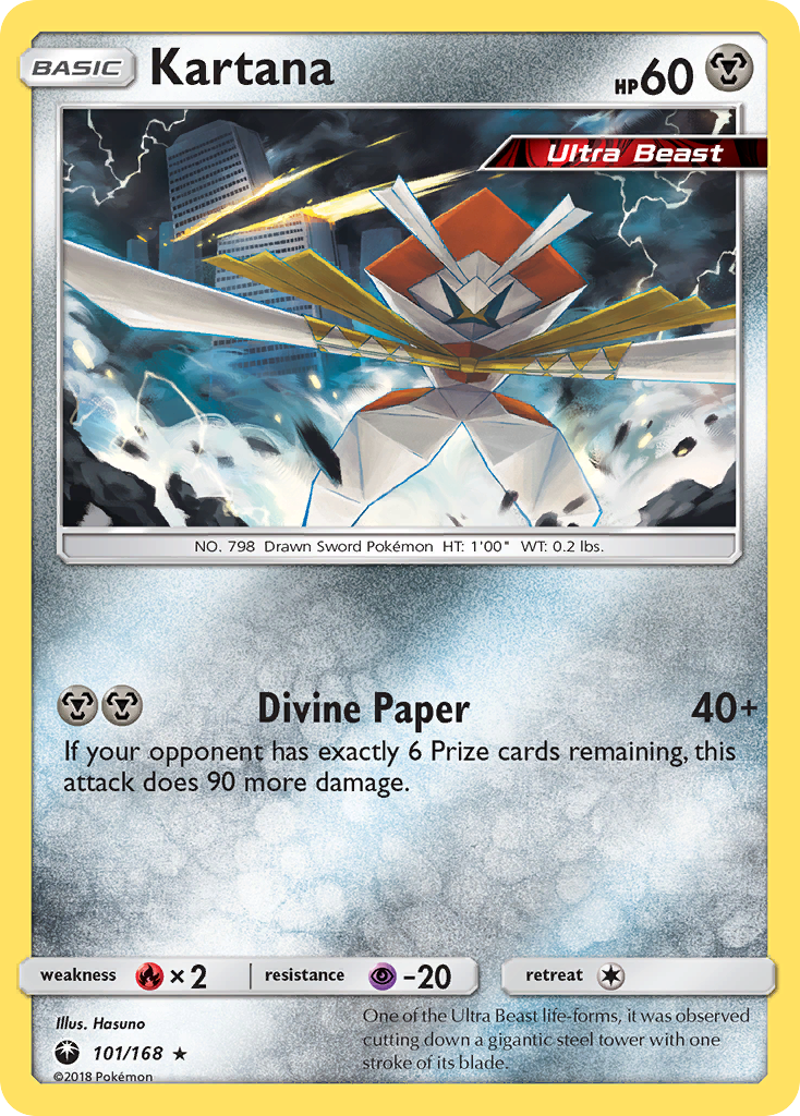 Kartana (101/168) [Sun & Moon: Celestial Storm] | Play N Trade Winnipeg