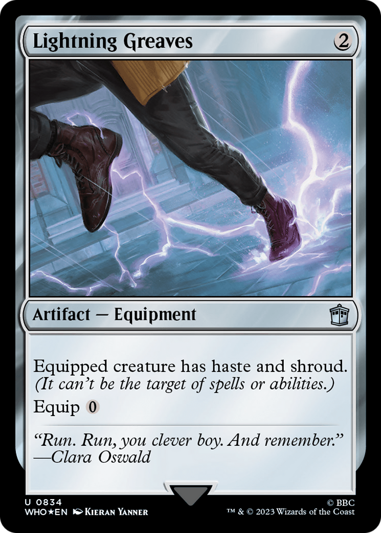 Lightning Greaves (Surge Foil) [Doctor Who] | Play N Trade Winnipeg