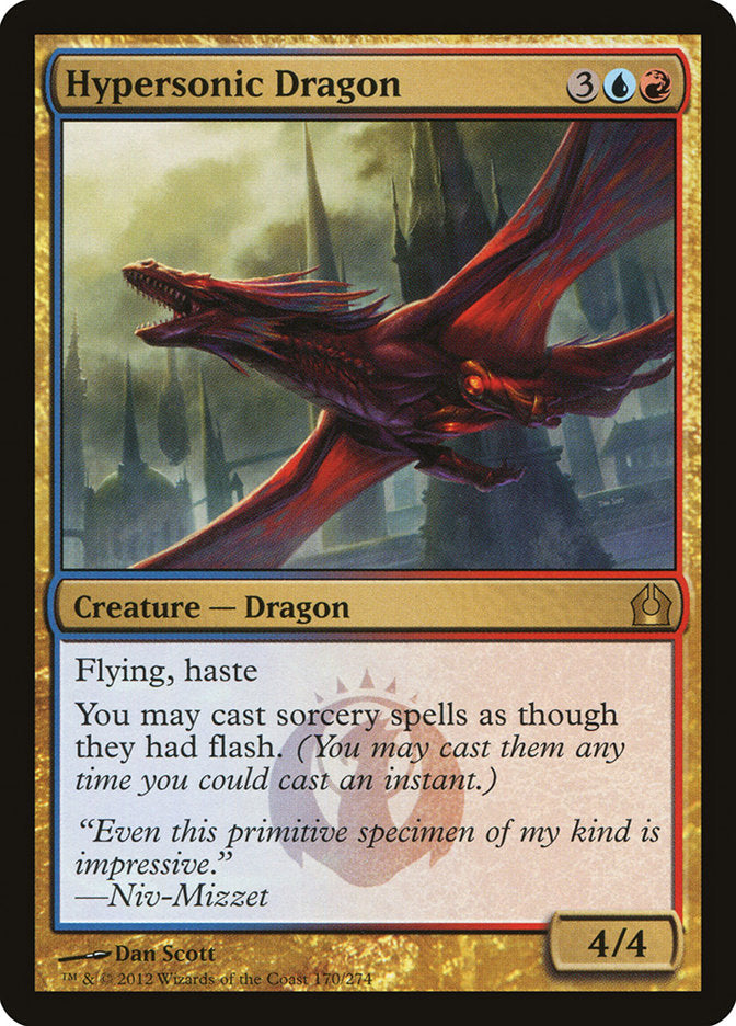 Hypersonic Dragon [Return to Ravnica] | Play N Trade Winnipeg