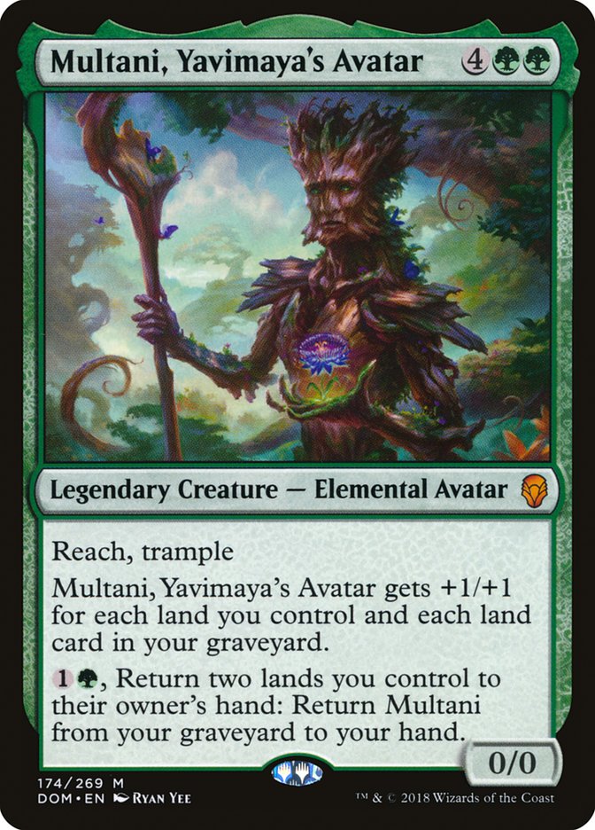 Multani, Yavimaya's Avatar [Dominaria] | Play N Trade Winnipeg