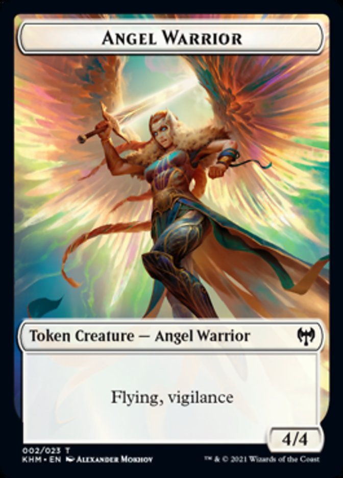 Angel Warrior [Kaldheim Tokens] | Play N Trade Winnipeg