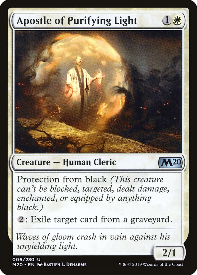 Apostle of Purifying Light [Core Set 2020] | Play N Trade Winnipeg