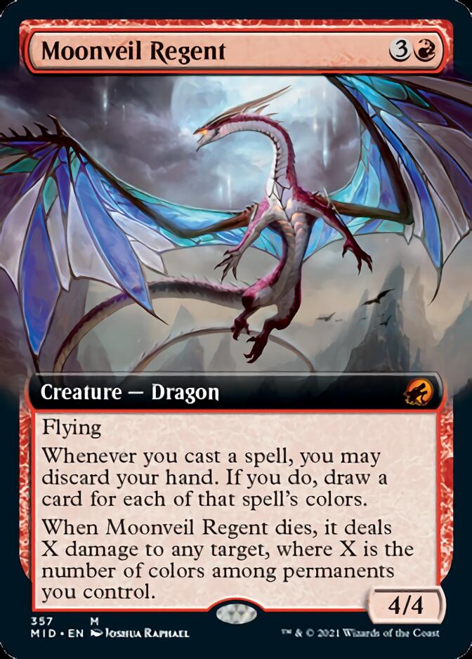 Moonveil Regent (Extended) [Innistrad: Midnight Hunt] | Play N Trade Winnipeg