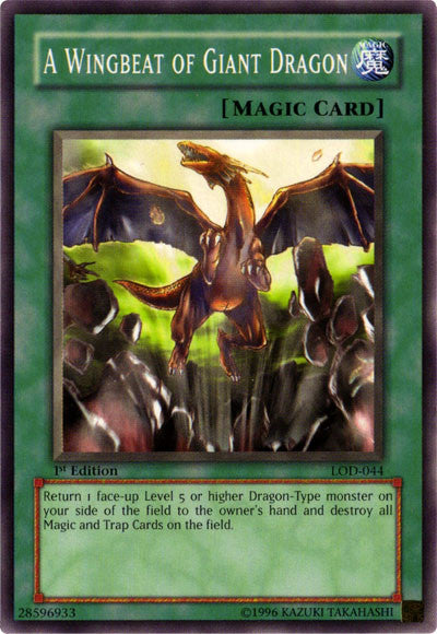 A Wingbeat of Giant Dragon [LOD-044] Common | Play N Trade Winnipeg