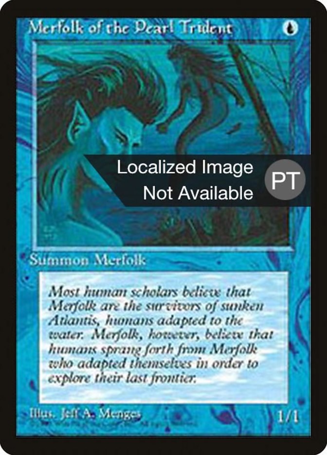 Merfolk of the Pearl Trident [Fourth Edition (Foreign Black Border)] | Play N Trade Winnipeg