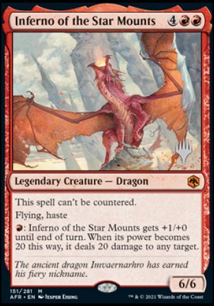 Inferno of the Star Mounts (Promo Pack) [Dungeons & Dragons: Adventures in the Forgotten Realms Promos] | Play N Trade Winnipeg