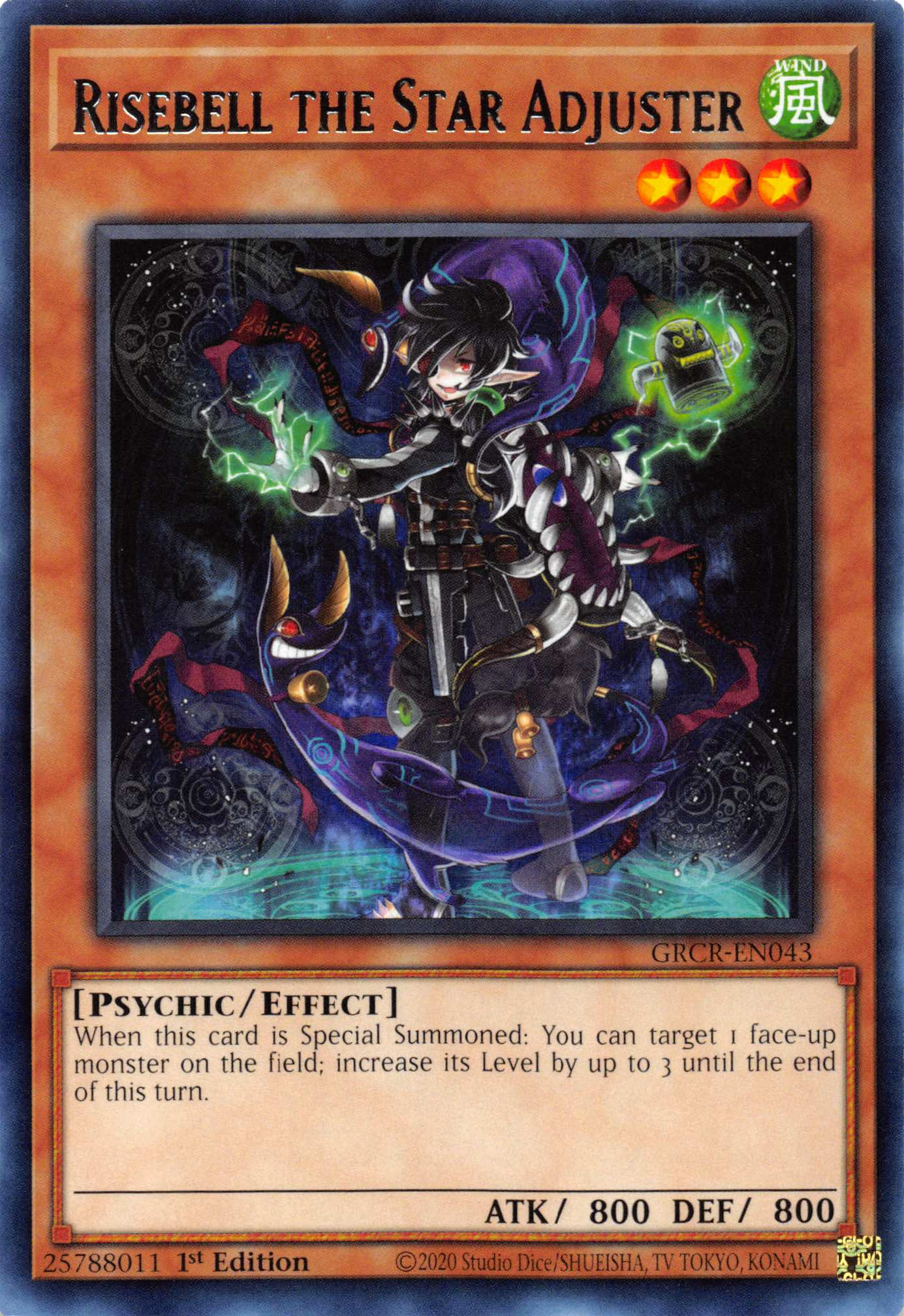 Risebell the Star Adjuster [GRCR-EN043] Rare | Play N Trade Winnipeg