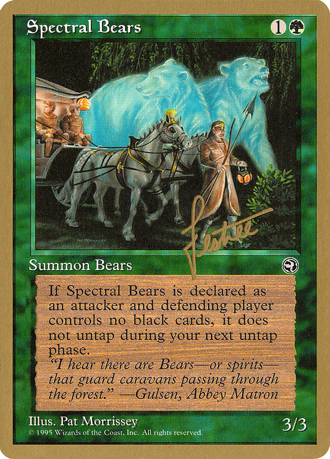 Spectral Bears (Bertrand Lestree) [Pro Tour Collector Set] | Play N Trade Winnipeg