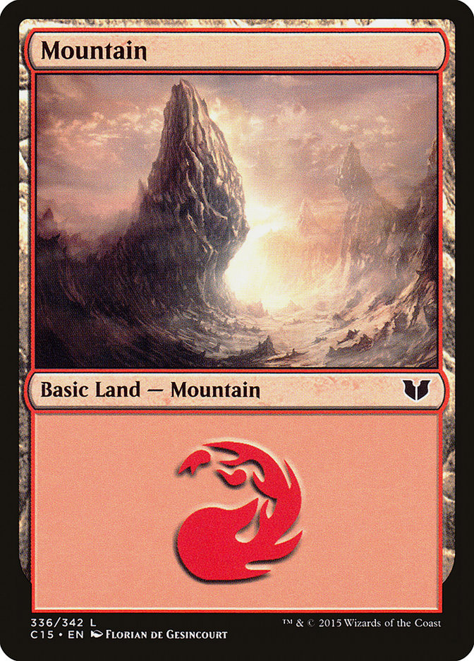 Mountain (336) [Commander 2015] | Play N Trade Winnipeg