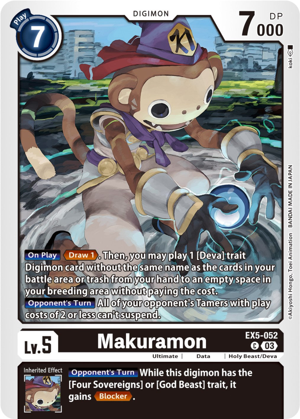 Makuramon [EX5-052] [Animal Colosseum] | Play N Trade Winnipeg