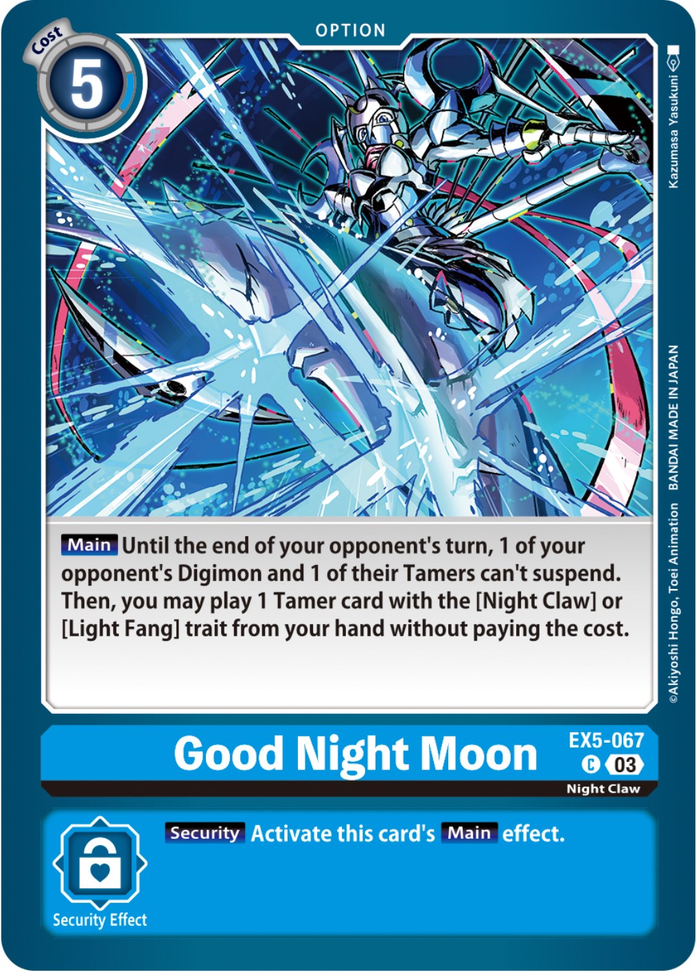 Good Night Moon [EX5-067] [Animal Colosseum] | Play N Trade Winnipeg