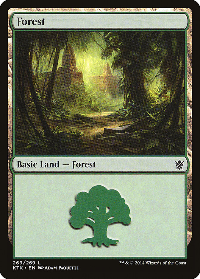 Forest (269) [Khans of Tarkir] | Play N Trade Winnipeg