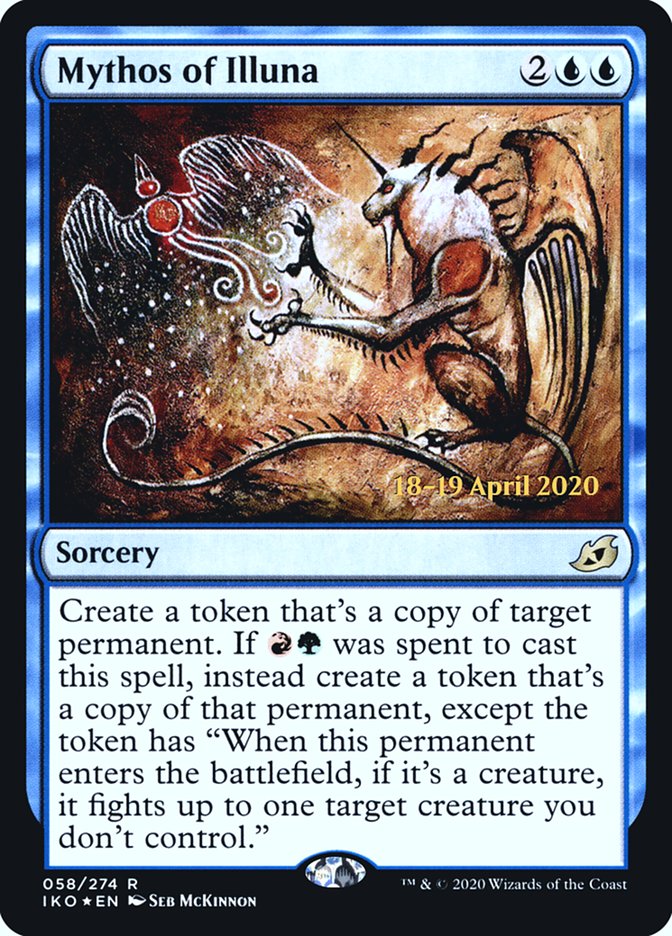 Mythos of Illuna [Ikoria: Lair of Behemoths Prerelease Promos] | Play N Trade Winnipeg