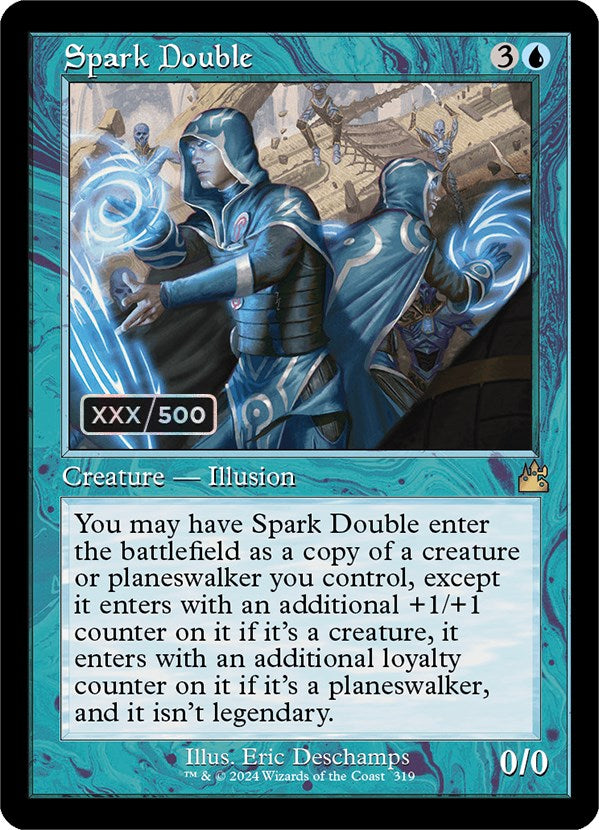 Spark Double (Retro) (Serialized) [Ravnica Remastered] | Play N Trade Winnipeg