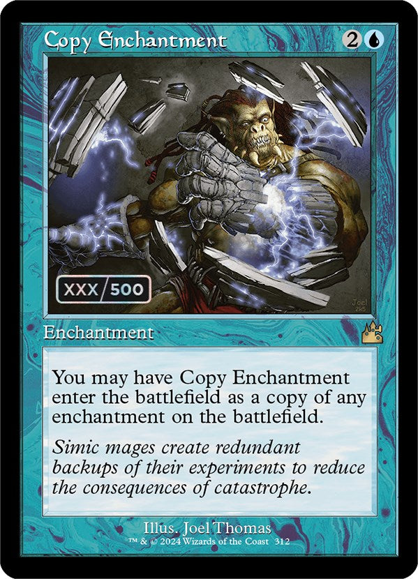 Copy Enchantment (Retro) (Serialized) [Ravnica Remastered] | Play N Trade Winnipeg