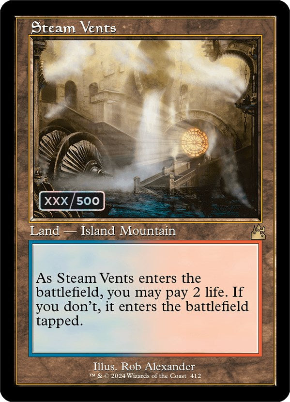 Steam Vents (Retro) (Serialized) [Ravnica Remastered] | Play N Trade Winnipeg